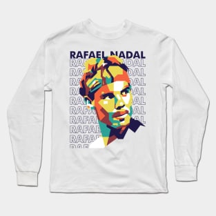 Rafael Nadal The King Of Clay Long Sleeve T-Shirt